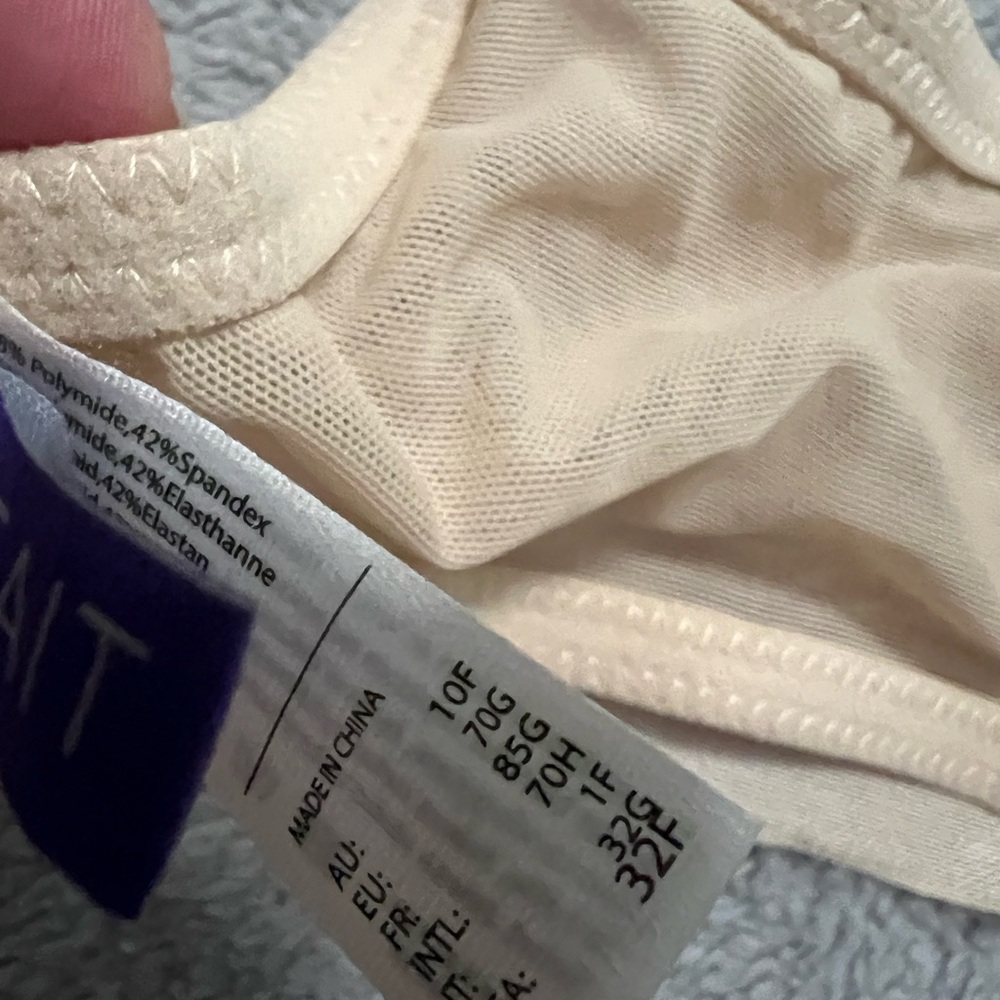 Parfait unlined underwire nude bra 32G US size - Picture 5 of 5
